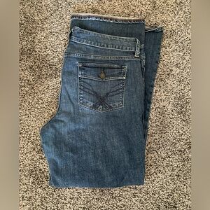 Gap Jeans 16 R curvy Stretch Blue Denim 2008 Boot Cut Bootcut 16R